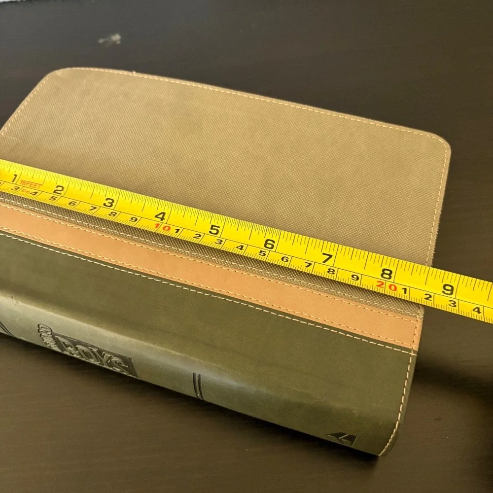 God's Word for Boys Bible 2010 Baker Publishing Group Green/Beige Canvas Leather
